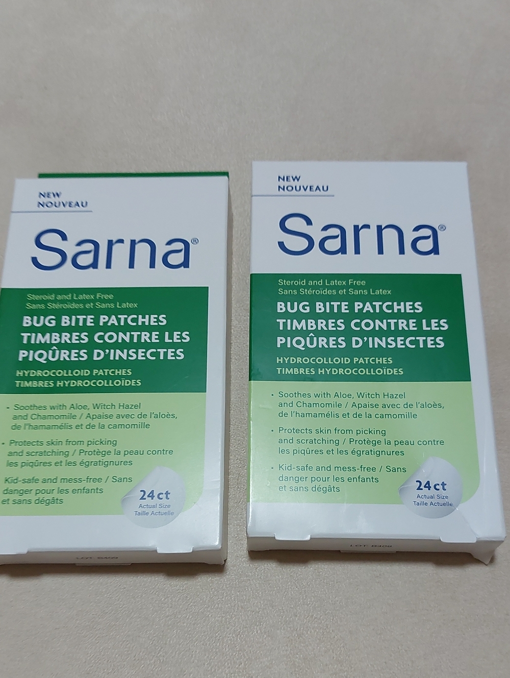 Bug Bite Patches - Green - 24ct (Pack of 2)